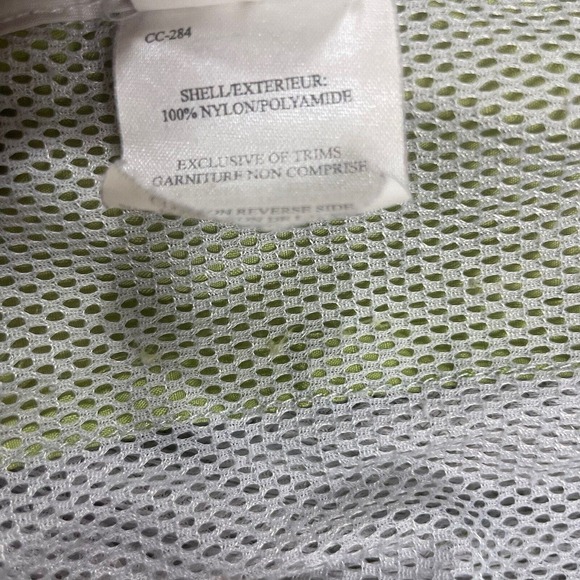 Marmot Jacket Womens Small Green Nylon Full Zip Hooded Coat Windbreaker Pockets - Picture 11 of 11